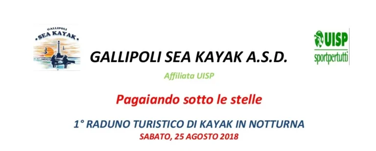 News Pagaiando sotto le stelle: invito al raduno in notturna Pagaiando sotto le stelle