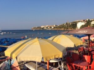 spiaggia di approdo a Salivoli