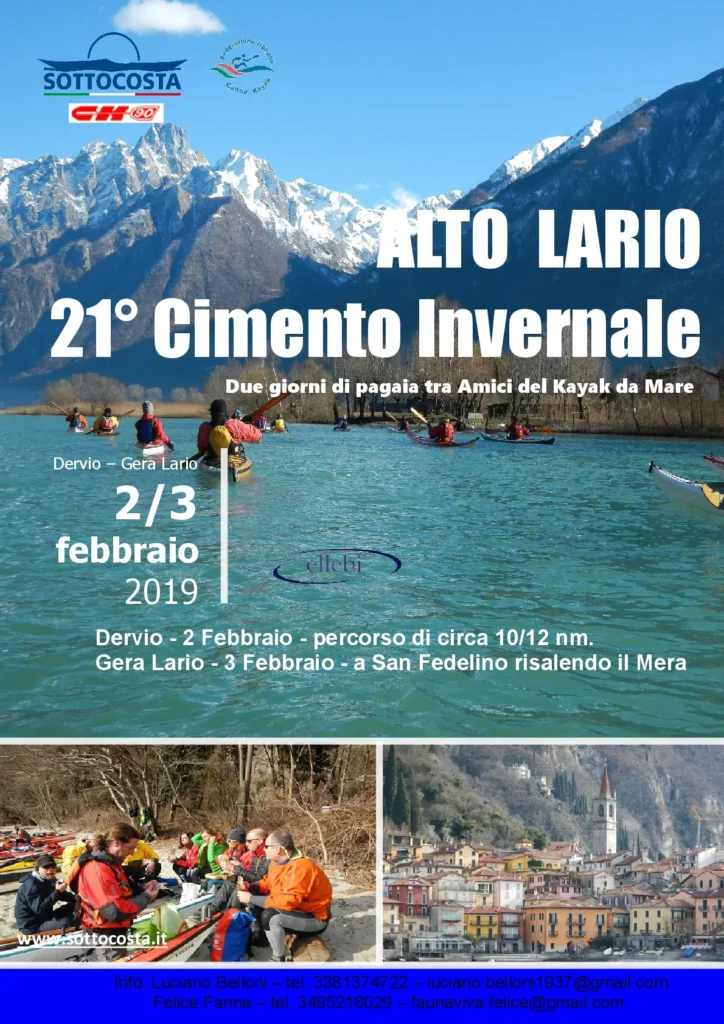 23° Cimento Invernale sull’Alto Lario, 4-5 Febbraio 2022: locandina del 21° Cimento Invernale sull'Alto Lario