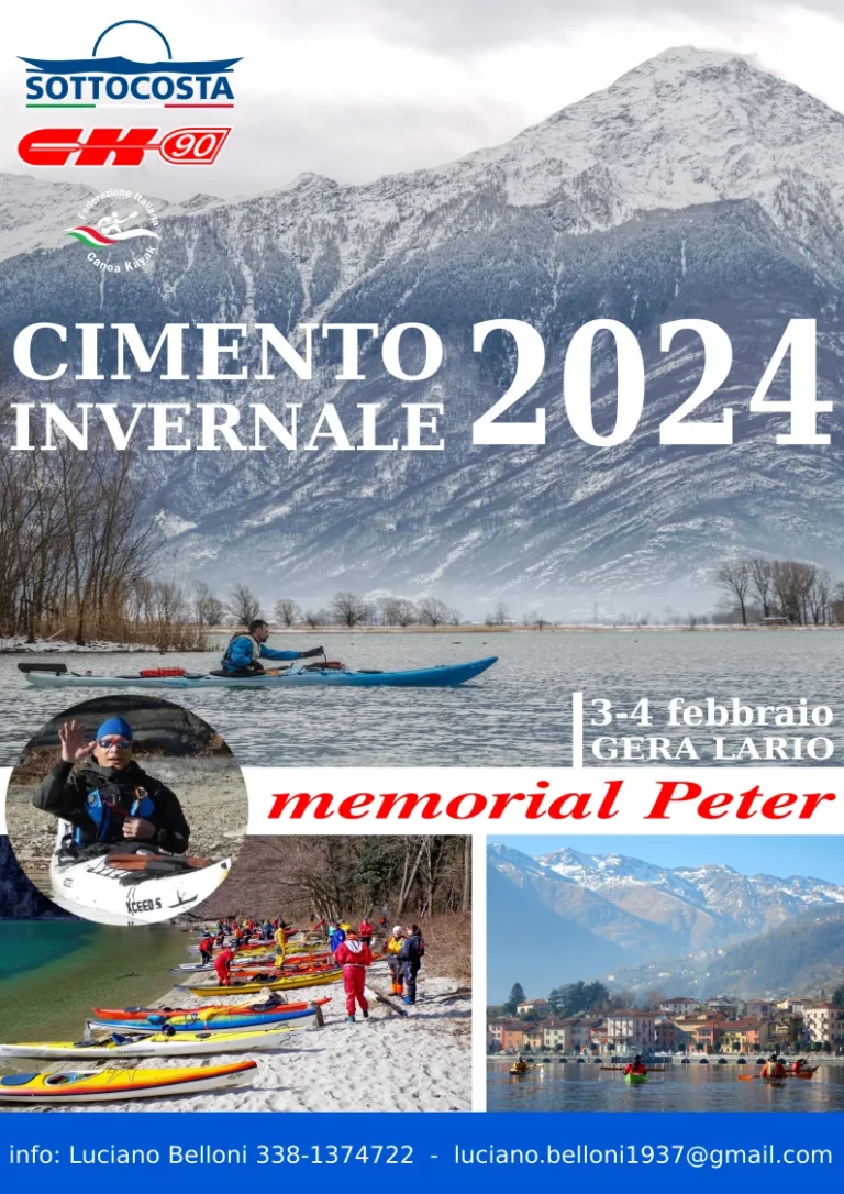 News 25° Cimento Invernale 2024 Memorial Peter 2-3, 4 Febbraio: locandina del Cimento Invernale 2024 Memorial Peter