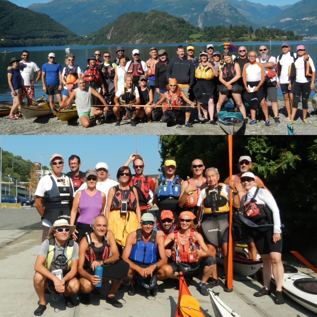 Eventi sul lago di Como-briefing e gallery by LB: foto di gruppo dei partecipanti sul lungolago