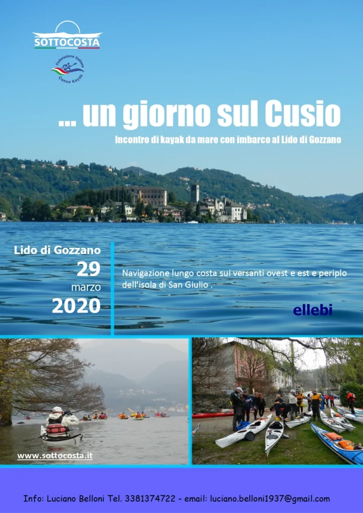 RINVIATO, 29 Marzo un giorno sul Cusio 2020 (lago d’Orta) SOSPESO: locandina di Un giorno sul Cusio 2020