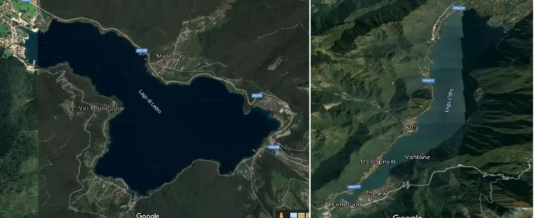News Attenti a quei due, Lago di Ledro e Lago d’Idro, 3-4 luglio 2021: mappe satellitari dei laghi di Ledro e d'Idro