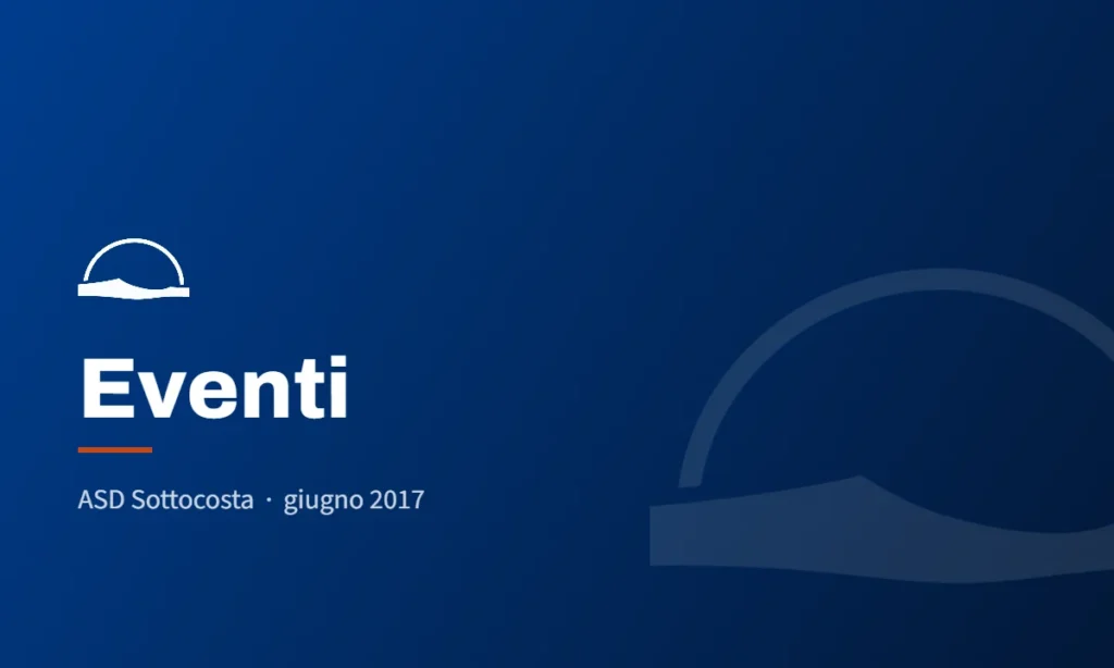 27/06/17, Aggiornamenti Logistici per Camp Eolie: copertina grafica con la scritta Eventi