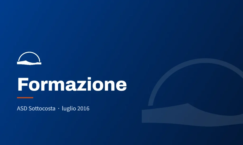 Corsi Maestri FICK di Canoa da Mare e Canoa Fluviale 2016: copertina grafica con la scritta Formazione