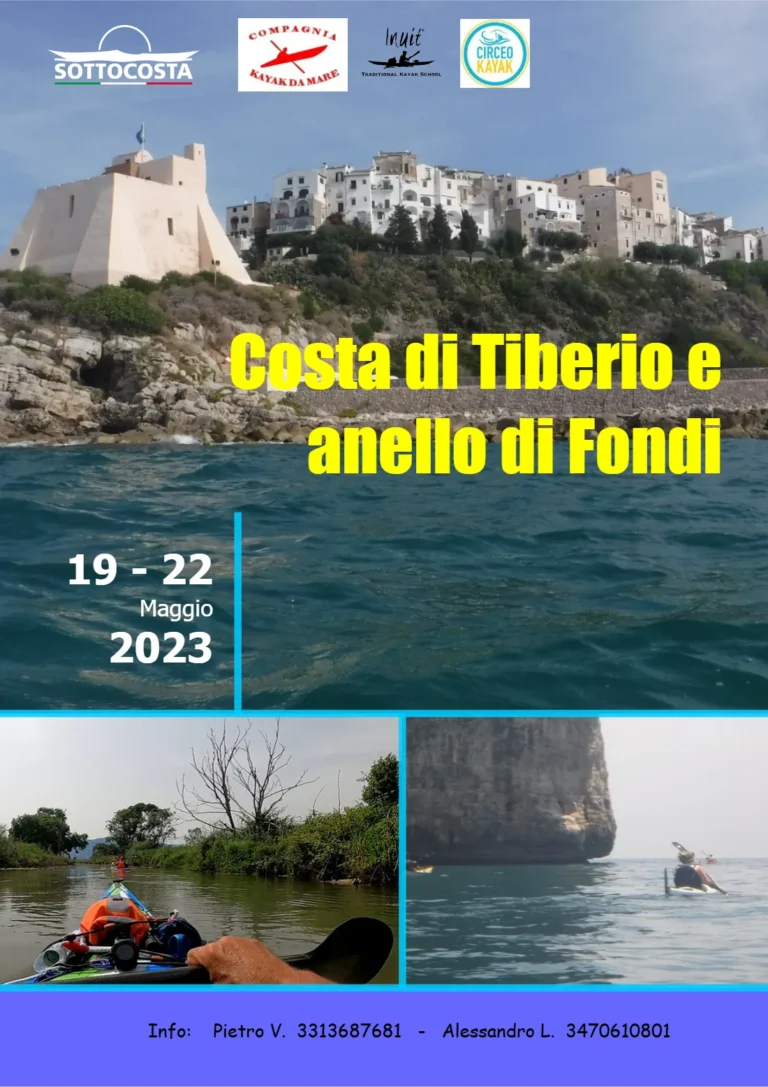 News Costa di Tiberio e Anello di Fondi 19-22 Maggio 2023: locandina dell’evento