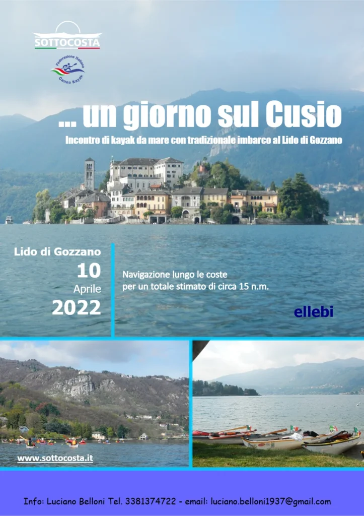 Un giorno sul Cusio 2022, 10 Aprile: locandina dell’evento