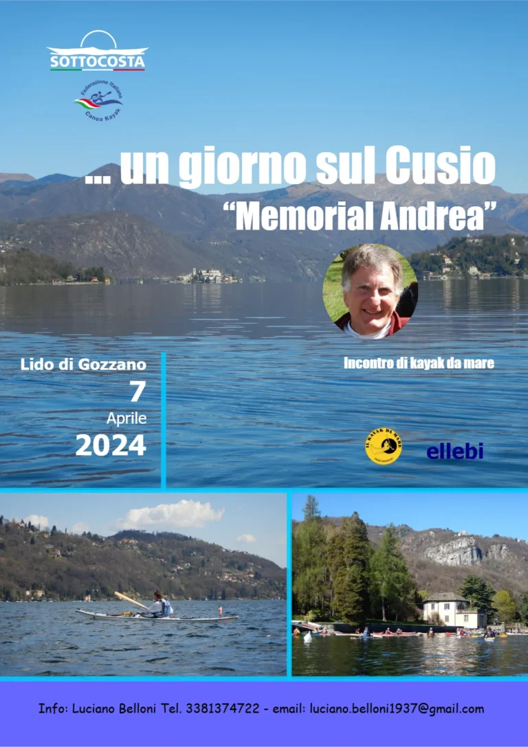 News Un giorno sul Cusio 2024, 7 Aprile Memorial Andrea: locandina dell’evento