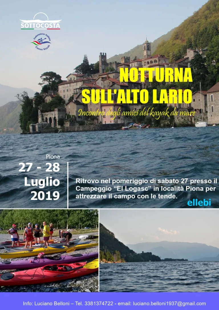 News Notturna Sull’Alto Lario 2019, 27 e 28 Luglio: locandina della Notturna sull'Alto Lario 2019